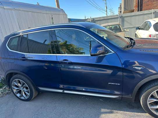BMW X3 bleu image 8