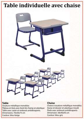 Table banc école - mobilier scolaire et bureau image 4
