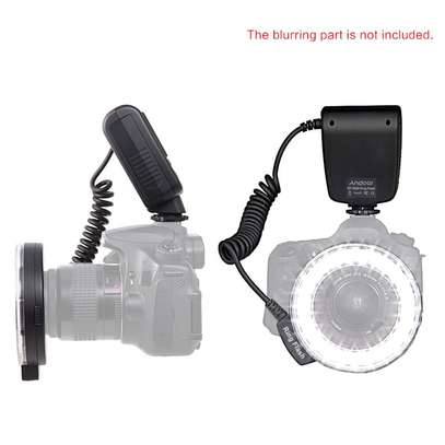 Macro 48 LED Anneau Flash Light LCD  Power Control image 12