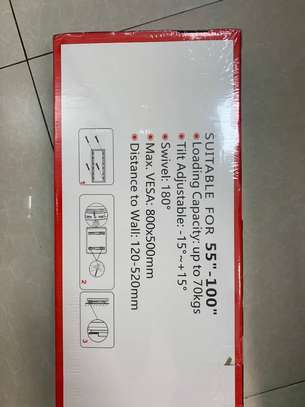 SUPPORT TV PIVOTABLE V STAR 55" 100" CP980 image 2
