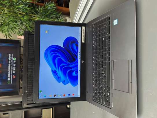 HP zbook i7/ 4gb dédiée/ 16gb ordinateur gamer image 5