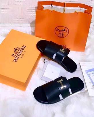 Sandales Hermès pour Homme 100% Cuir authentique image 9