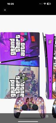 Autocollant PlayStation 5 phat et slim image 1