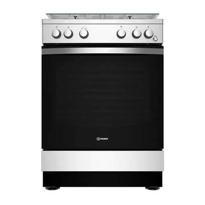 CUISINIERE INDESIT 4FEUX A GAZ 60X60 FOUR A GAZ GRIS image 1