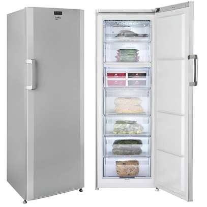 CONGELATEUR BEKO VERTICAL 7TIROIRS NOFROST GRIS RFNZ320L23S image 1