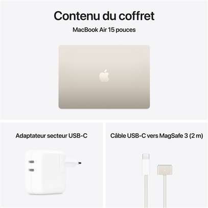 Apple MacBook Air 15" M4 256 Go SSD 16 Go RAM Neuf Scellé image 3