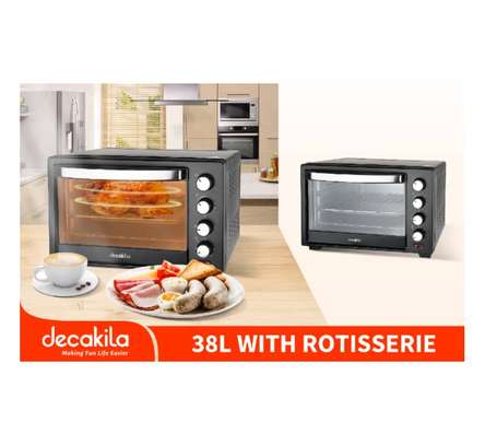 FOUR 38LITRES DECAKILA GRILLE 1PIECE KEEVO10B image 2