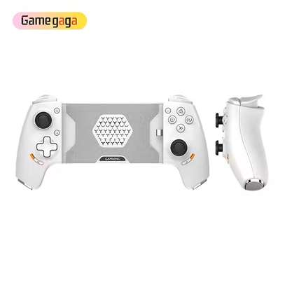 Gamegaga manette smartphone blanche joystick analogique image 3