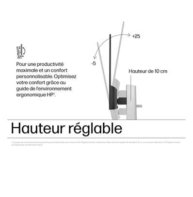 Écran HP 24 Pouces 524sh Series 5 - 23.8" FHD image 7