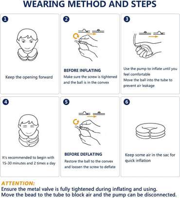 Appareil de traction cervicale | Étireur de cou image 14