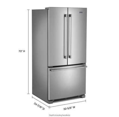 REFRIGERATEUR MAYTAG PORTES SIDE BY SIDE SILVER image 6