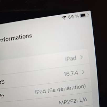 iPad 5e Génération Wifi 32Go image 4
