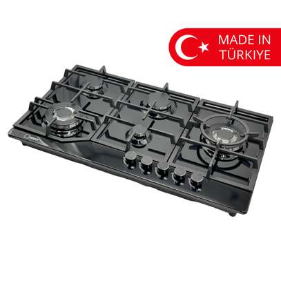 Kumtel set encastrable: hotte + plaque + four électrique image 3