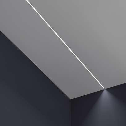Profils en aluminium noir pour bandes LED Couverture mate image 8