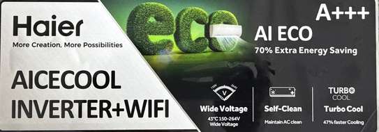 SPLIT HAIER HSU-13QF14CI AICE COOL MIRROR 13000BTU WI-FI image 2
