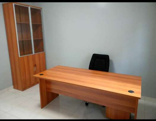 Table de bureau simple ou avec retour image 5