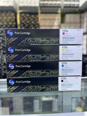 HP 415A lot toner laser 4 couleurs magenta cyan jaune noir image 7