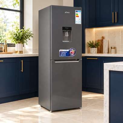 REFRIGERATEUR ASTECH COMBINE 4TIROIRS AVEC FONTAINE GRIS image 2