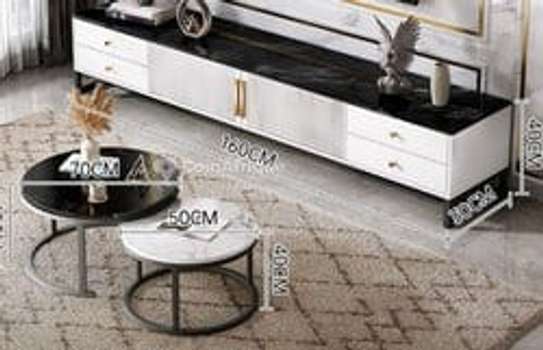 Meuble TV + Tables Basses Design image 2