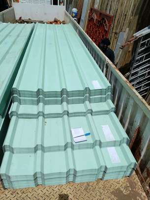 Bacs tuiles prélaqués bleu acier toiture résistante image 14