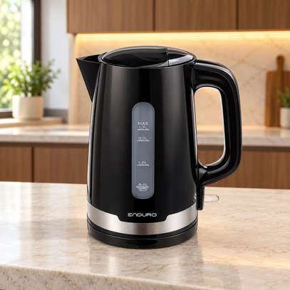 BOUILLOIRE 1.7LITRES ENDURO ELECTRIQUE NOIR INOX KE17L image 2