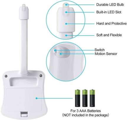 Veilleuse 8 led de toilette à capteur de mouvement image 3