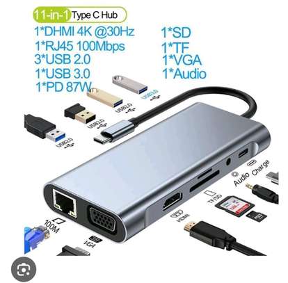 Adaptateur Hub USB-C HDMI | 11 en 1 image 2
