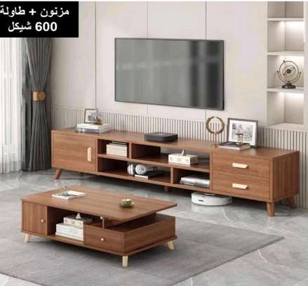Table tv table basse image 3