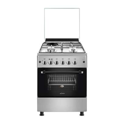 CUISINIÈRE ASTECH 4FEUX 60X60 1FEUX ÉLECTRIQUE 3FEUX GAZ image 1