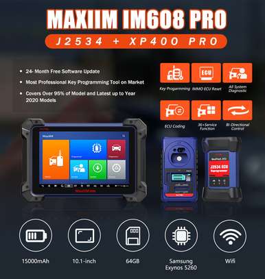 IM608 Pro Diag Programmation  Clé et ECU XP400 Pro et J2534 image 7