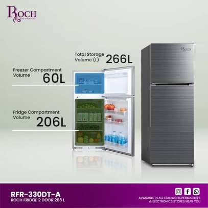 REFRIGERATEUR ROCH 2PORTES INVERTER GRIS RFR330 image 2