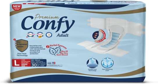 Premium Confy couches adultes Large pack 30 anti-irritation image 2