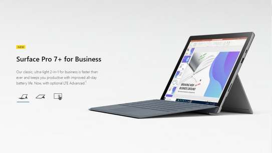 Surface pro 7+ core i5 11eme gen image 3
