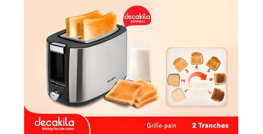 GRILLE PAIN DECAKILA 750W SILVER image 2