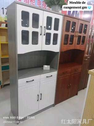 Armoire de rangement cuisine en bois très lourd et solide image 2