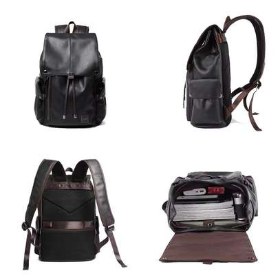 Sac à dos cuir pour ordinateur /Sac d'ordinateur en tissu image 6