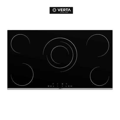 PLAQUE INDUCTION 5FEUX VERTA 90X60 ELECTRIQUE VITROCERAMIQUE image 1