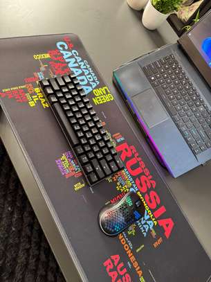 Gamer ( clavier rgb / souris )sans fil  avec tapis image 7