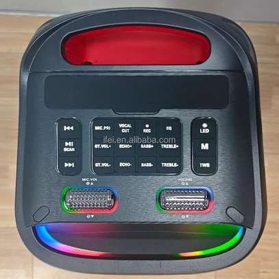 Boombox A double haut-parleur et 2 micro sans fil image 3