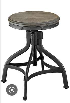 Tabouret en bois avec hauteur ajustable (50-64cm) image 2