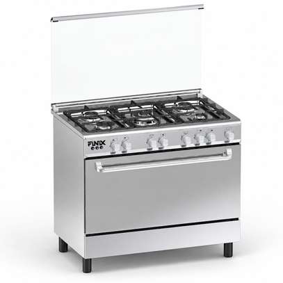 CUISINIERE 5FEUX FINIX 90X60 INOX G95NDM (62V12T2G1X) image 4