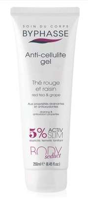 Byphasse GEL anti-cellulite thé rouge et raisin 250 ml image 1