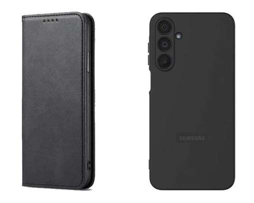 Coque Samsung Galaxy A16 Cuir - Silicone image 1