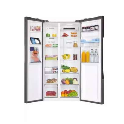 REFRIGERATEUR HAIER SIDE BY SIDE AVEC DISTRIBUTEUR DEAU image 1