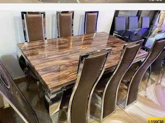 Promo table à manger marbre🥳 image 9