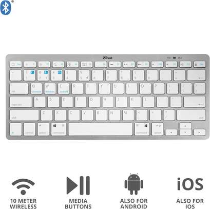 Mini Clavier sans fil Bluetooth - Trust Nado - Macbook/Ipad image 4