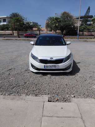 Kia Optima K5 berline blanche image 2