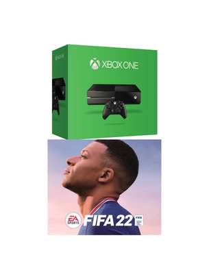 Console Xbox One 500go (occasion) + 1 jeu cd  + 1  Manette image 3