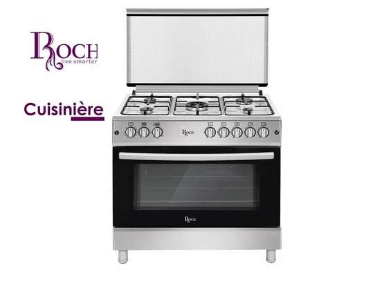 CUISINIERE ROCH 5FEUX 90X60 INOX F9L50 G2IL / RGC90EG image 2