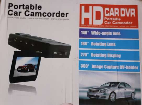 Camera embarquée de voiture / Dashcam  enregistreur Vidéo ecran de 2 pouces - Noir image 1
